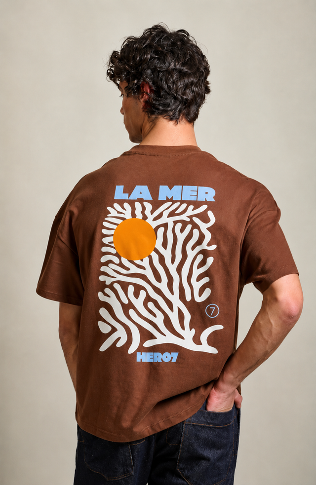 T-SHIRT ADAMER TEE - COFFEE