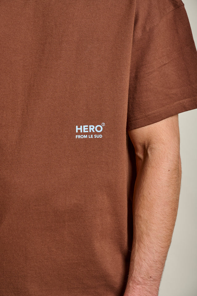 T-SHIRT ADAMO TEE - COFFEE