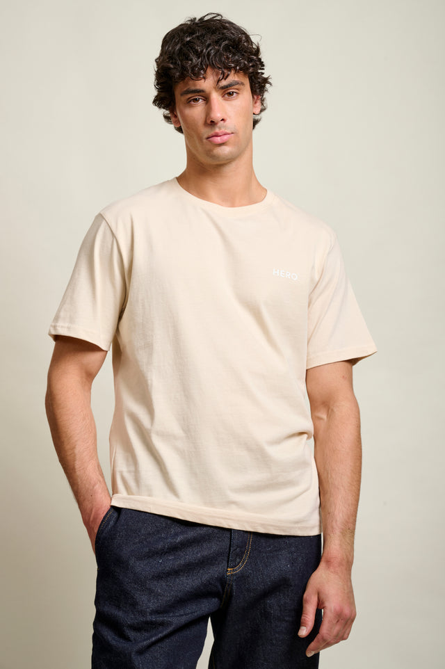 T-SHIRT BEST TEE - SAND