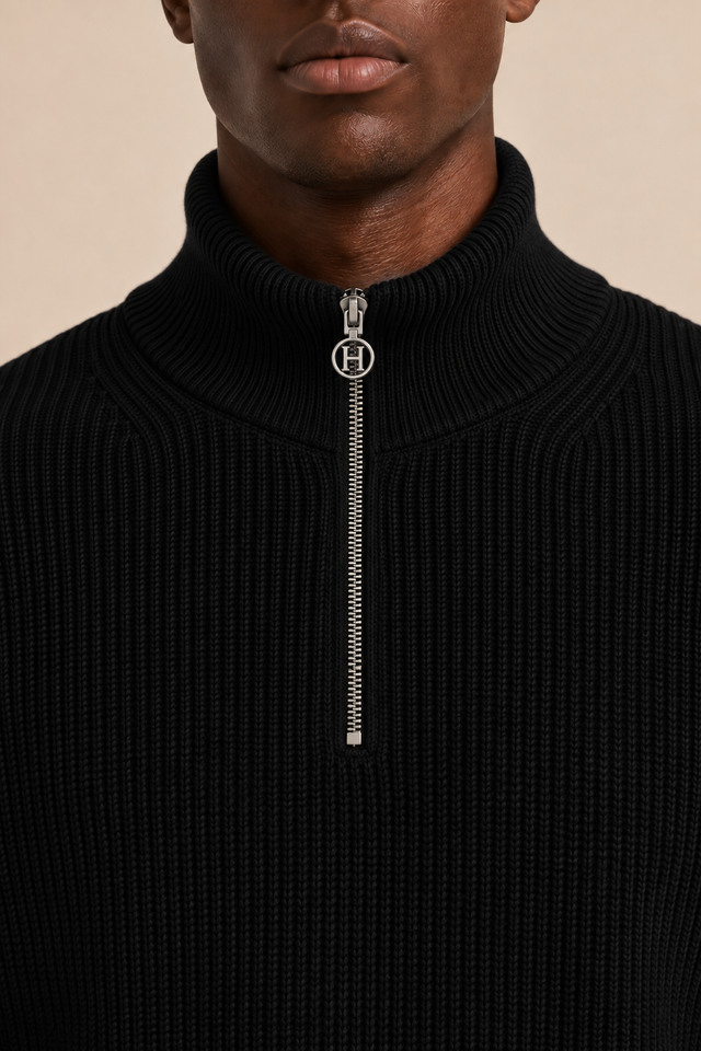 PULL BALDO - BLACK