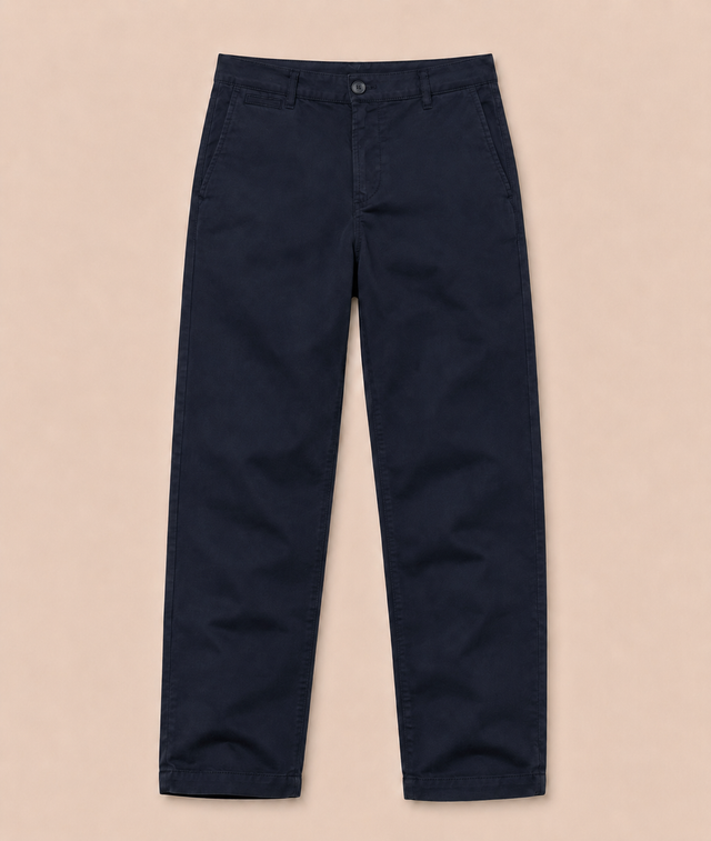 PANTALON BASIC CHINO - DARK NAVY
