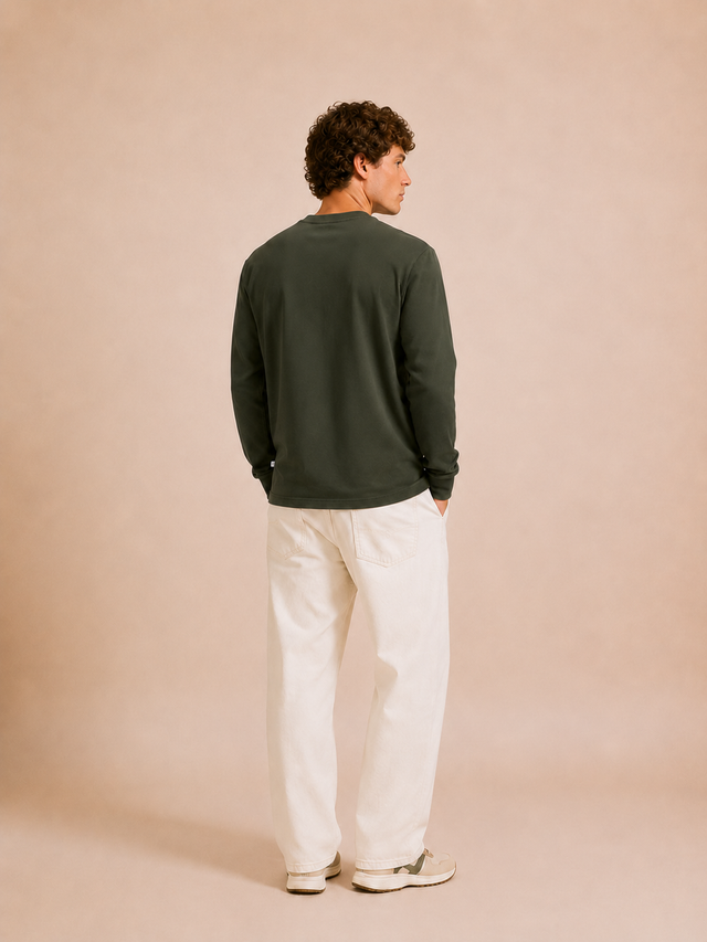 T-SHIRT BASIC ML - MILITARY