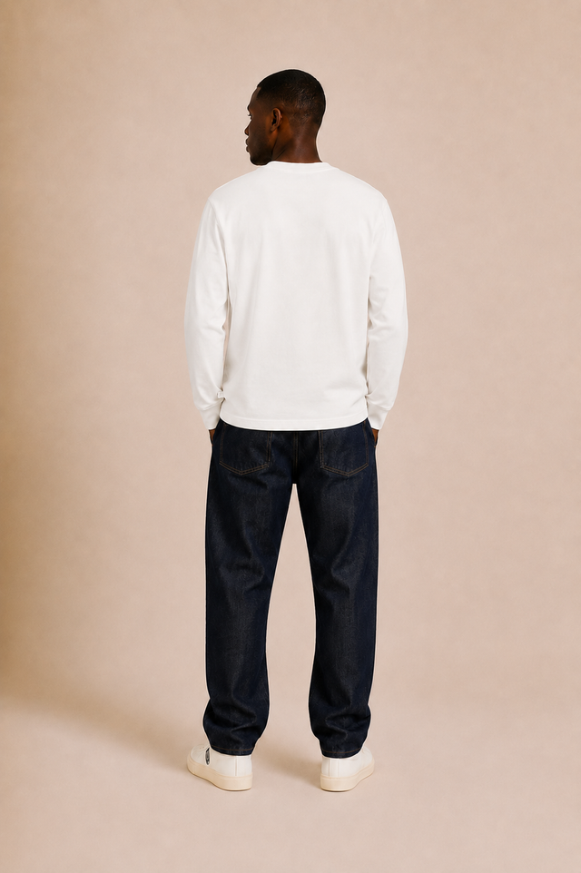 T-SHIRT BASIC ML - OFF WHITE