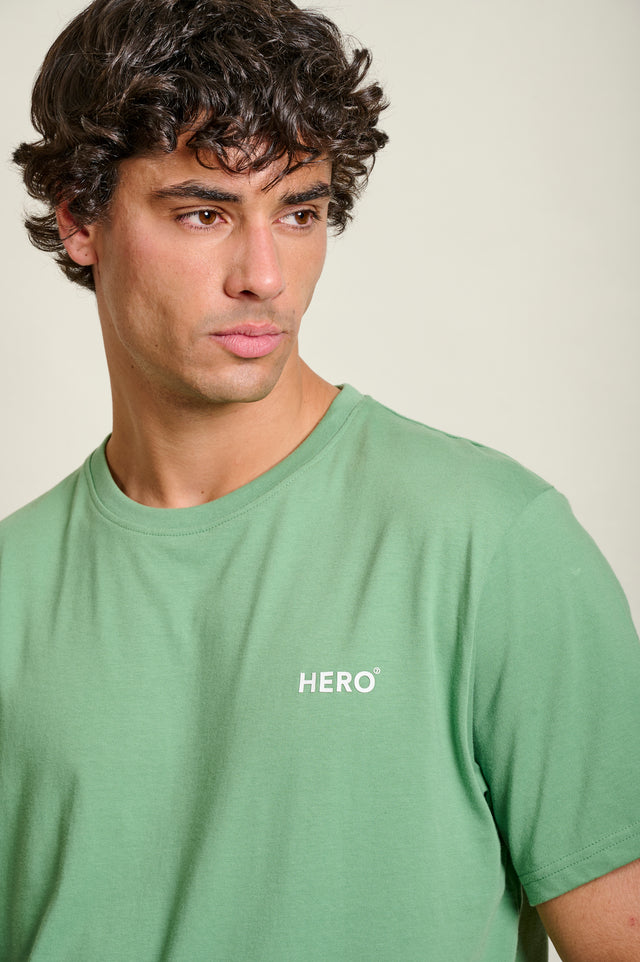T-SHIRT BEST TEE - SAGE GREEN