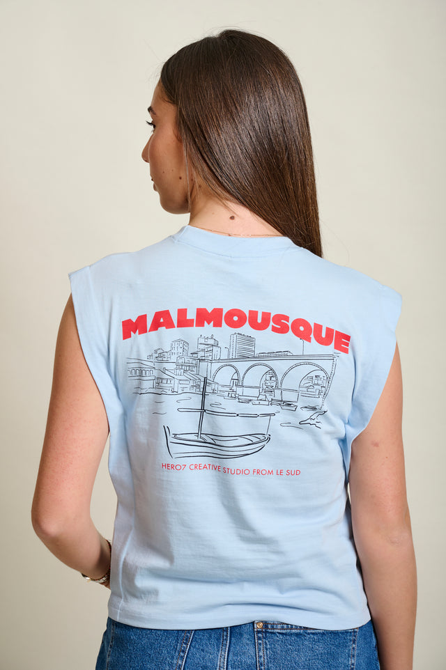 T-SHIRT MALMOUSQUE II WT - PASTEL BLUE