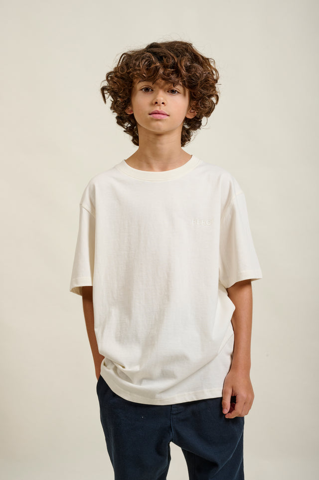 T-SHIRT BEST TEE KID - WHITE
