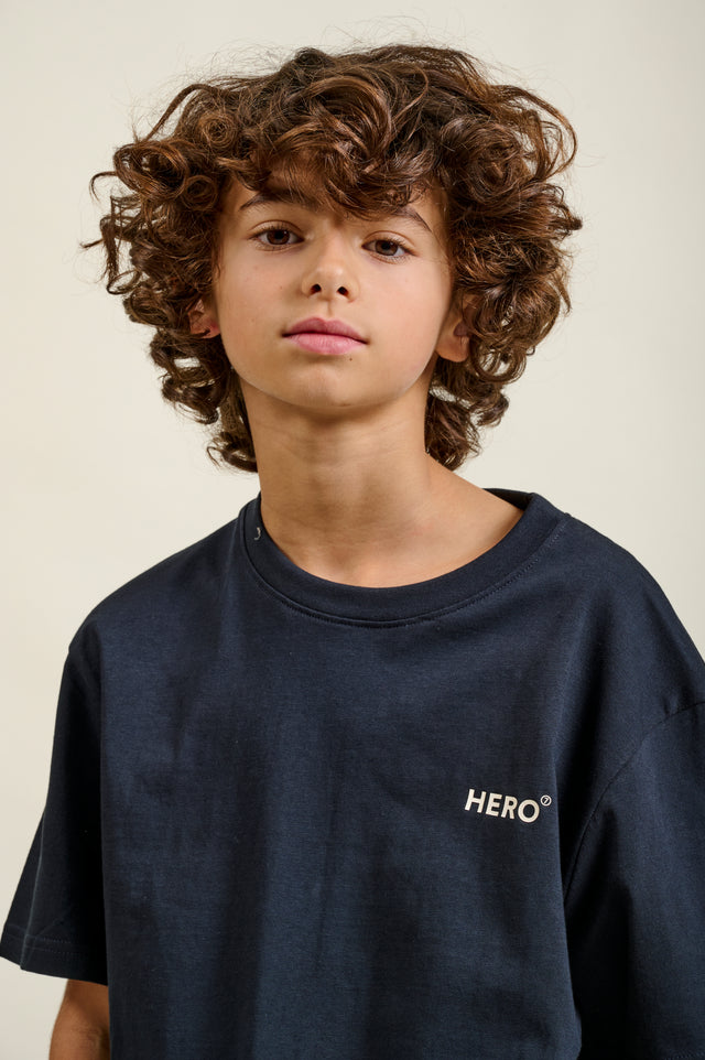 T-SHIRT BEST TEE KID - NAVY
