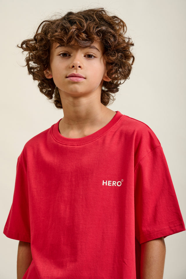 T-SHIRT BEST TEE KID - BERRY ROSE