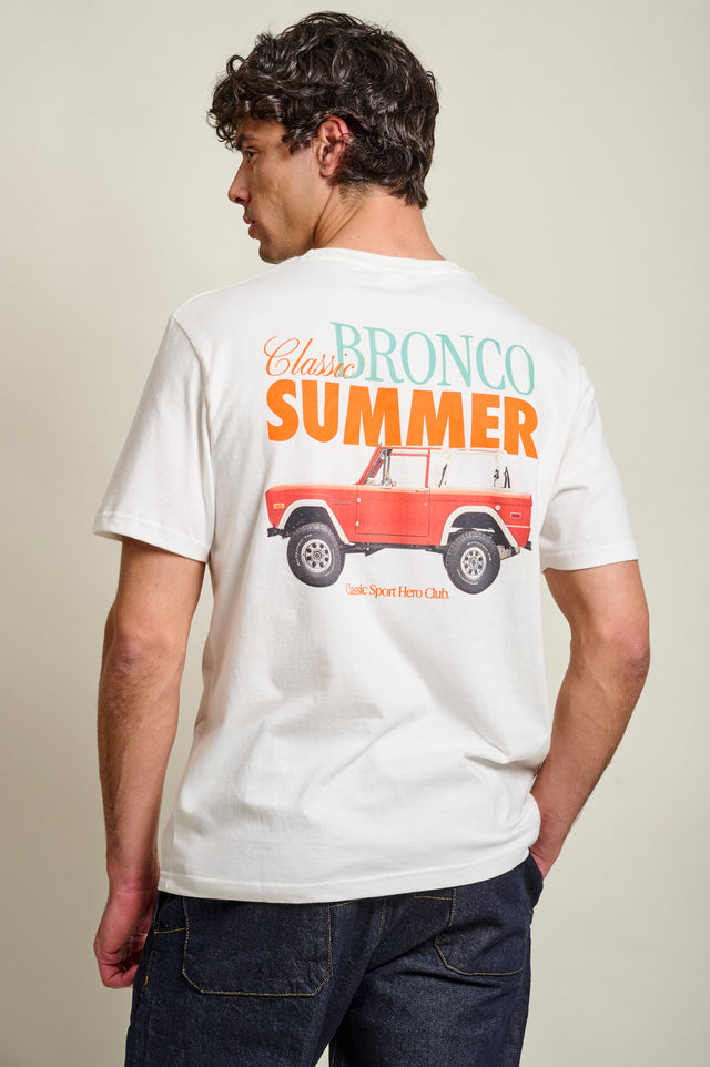 T-SHIRT BRONCO - OFF WHITE