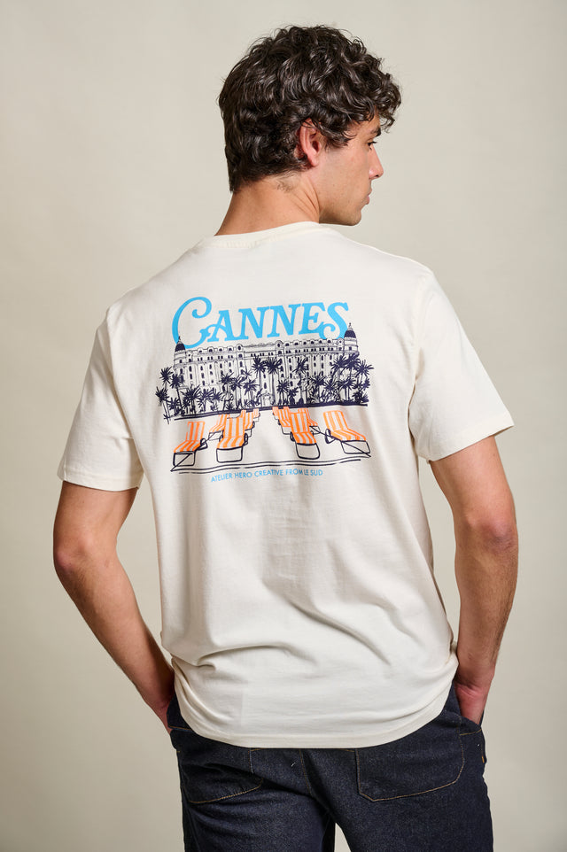 T-SHIRT CARLTON HOTEL - OFF WHITE