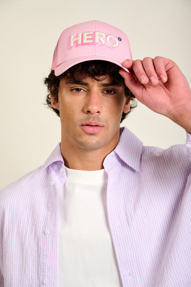 CASQUETTE HERO 26 - ROSE