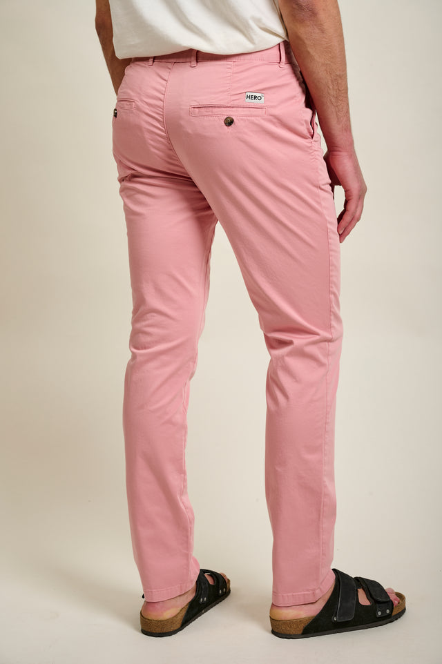 PANTALON CHINO BASIC - ROSE