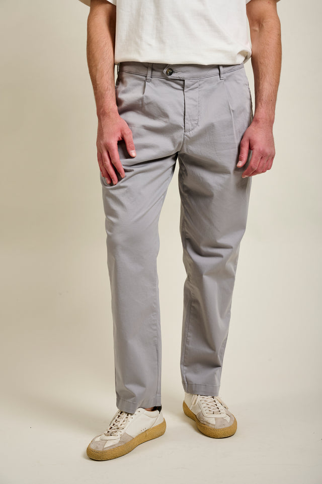 PANTALON CHINO MODERN - ACIER