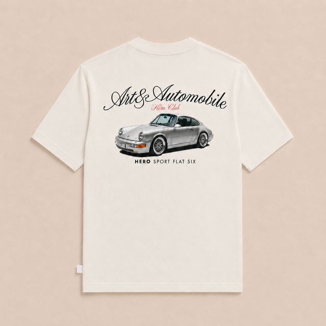 T-SHIRT CLUB 911 - OFF WHITE