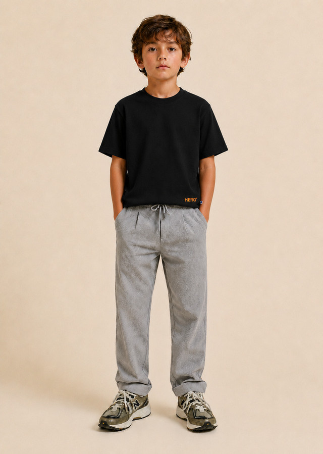 T-SHIRT CLUB 911 KID - BLACK