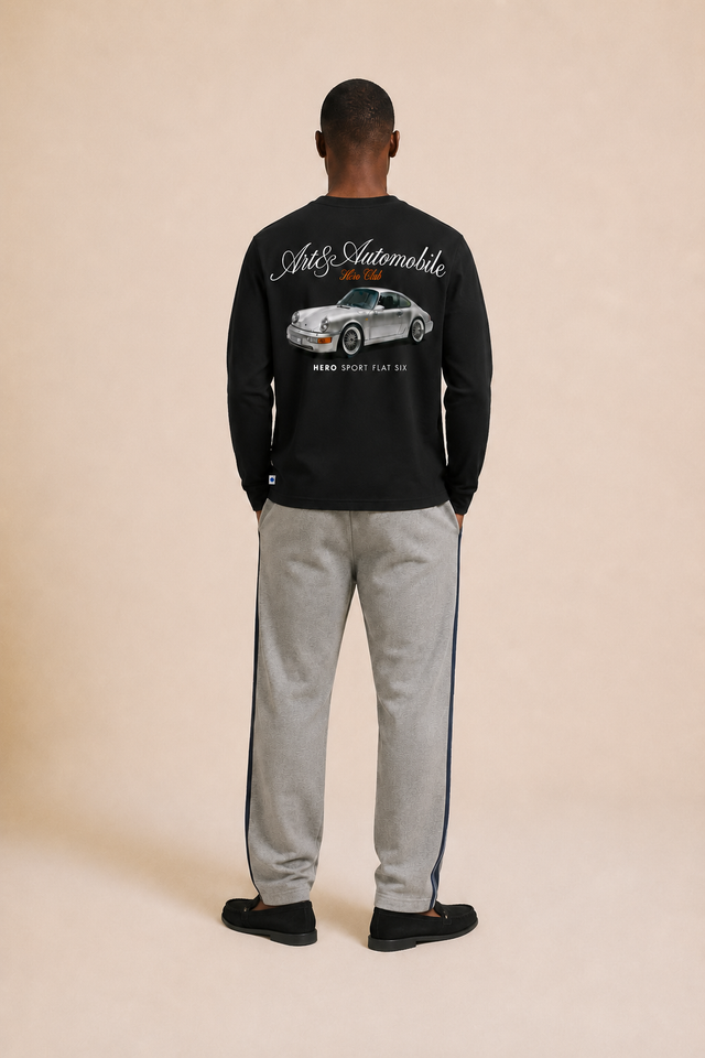 T-SHIRT CLUB 911 ML - BLACK