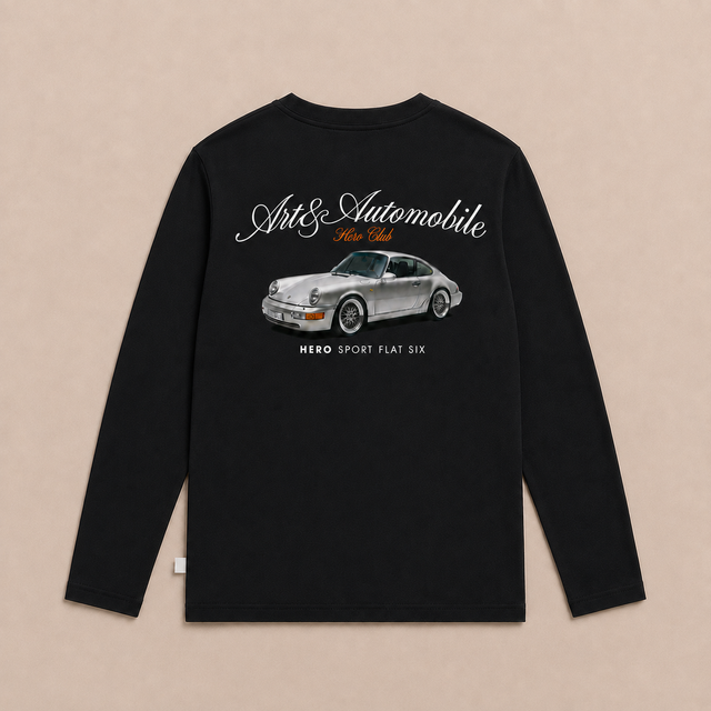 T-SHIRT CLUB 911 ML - BLACK