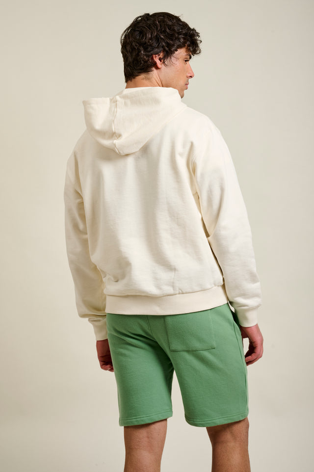 SWEAT À CAPUCHE CONSTANTIN - OFF WHITE