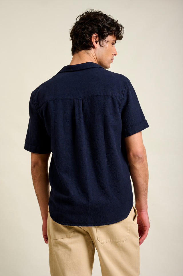 CHEMISE CURTIS - NAVY