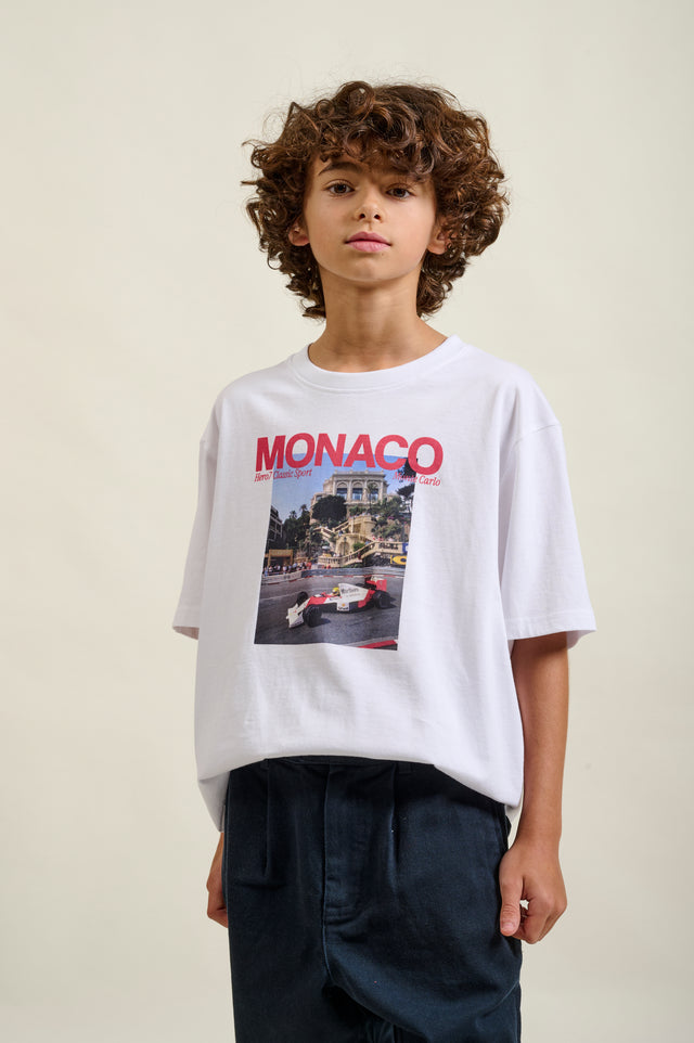 T-SHIRT FORMULA ONE KID - WHITE
