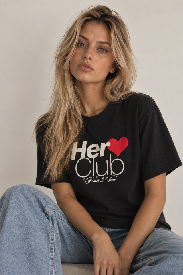 T-SHIRT HERO CLUB W - BLACK