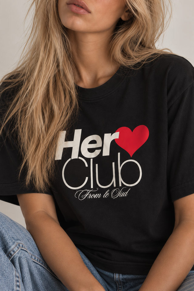 T-SHIRT HERO CLUB W - BLACK