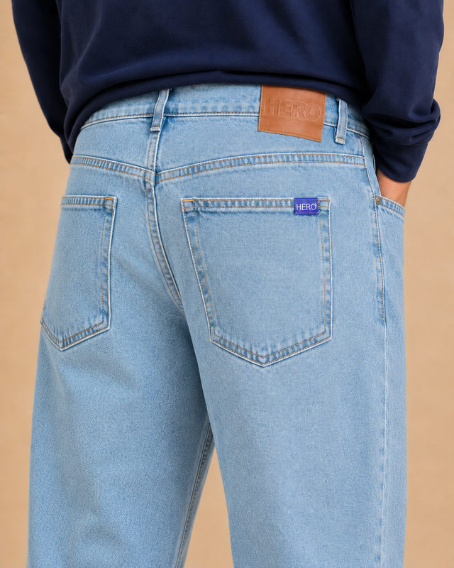 JEANS REGULAR - STONE