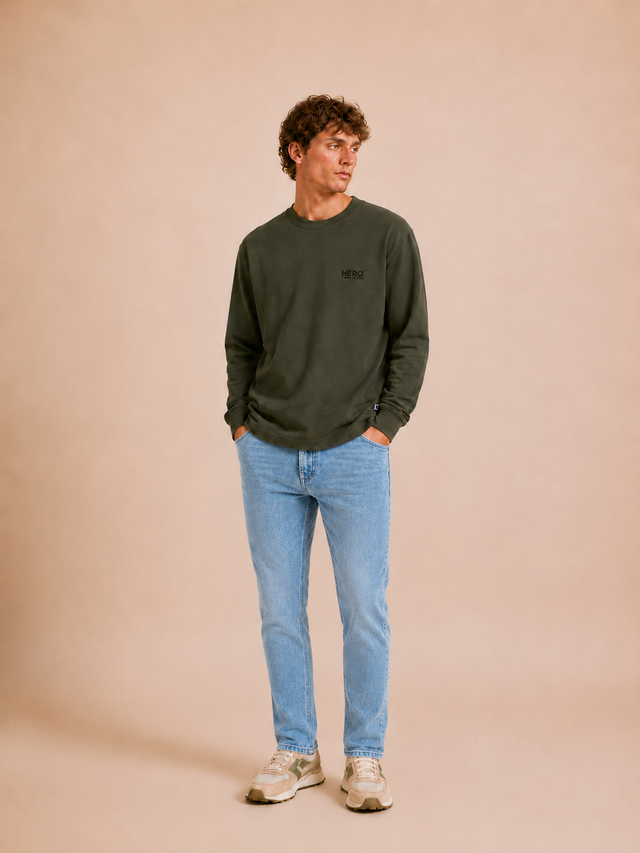 JEANS SLIM - STONE