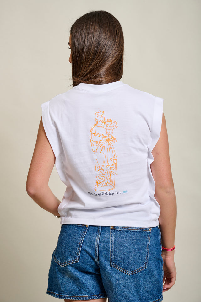 T-SHIRT BONNE MERE WT - WHITE