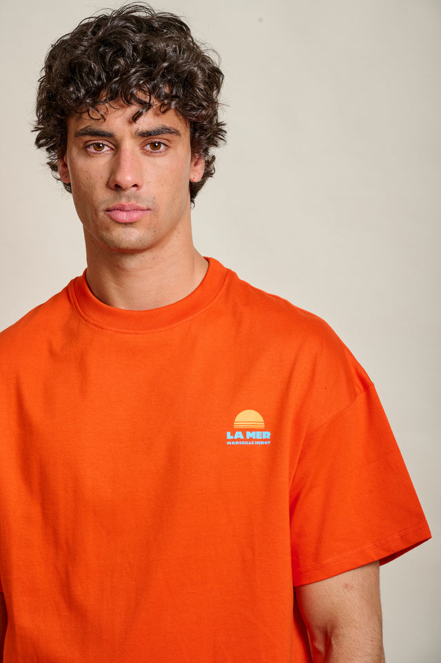 T-SHIRT LA MER - TANGERINE