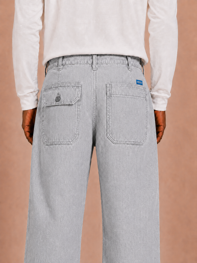 JEANS KYOTO DENIM - SNOW