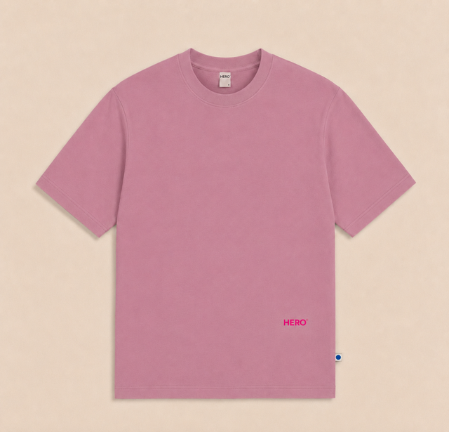 T-SHIRT MANSION TEE - ROSE