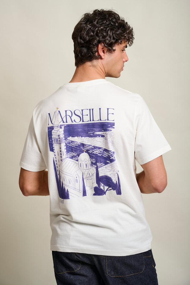 T-SHIRT MARSEILLE TEE - OFF WHITE