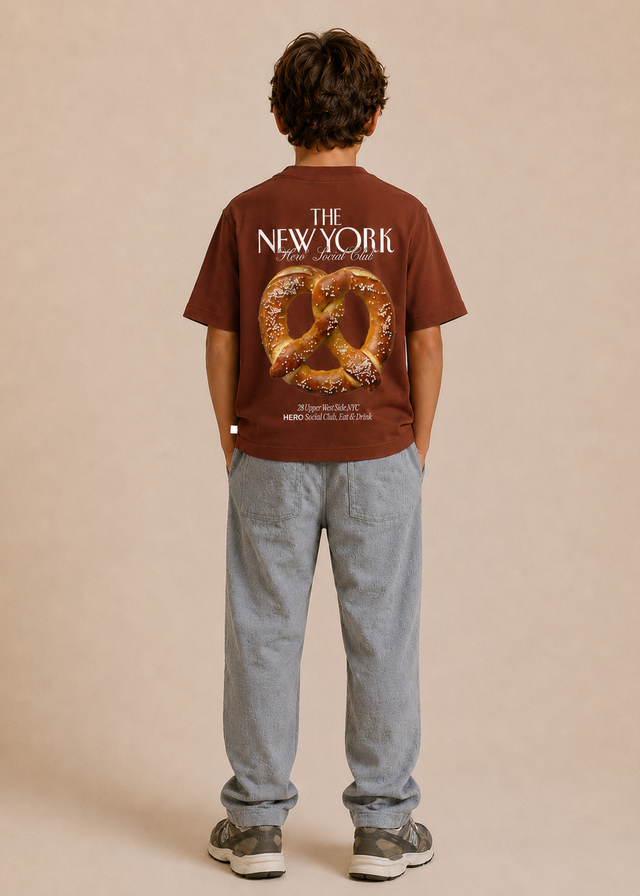 T-SHIRT MAURICETTE KID - MOKA