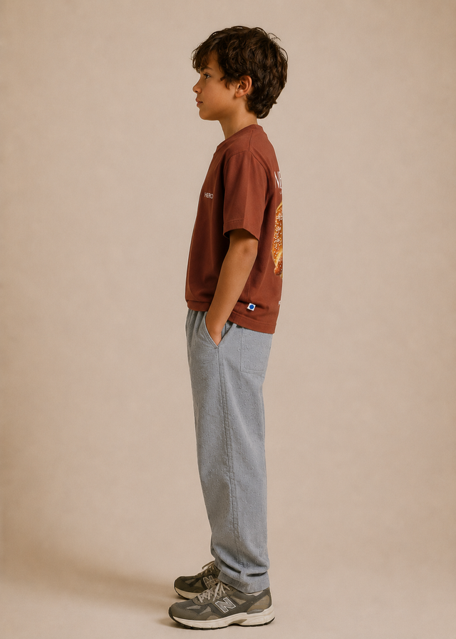 T-SHIRT MAURICETTE KID - MOKA