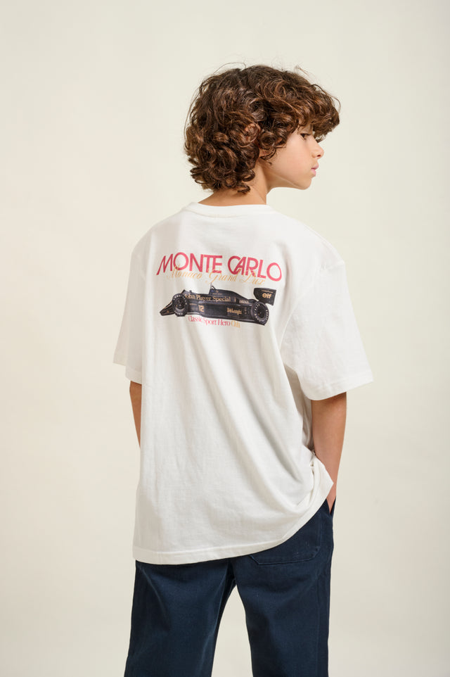 T-SHIRT MONTECARLO K - OFF WHITE