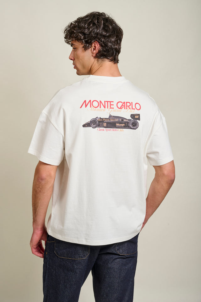 T-SHIRT MONTECARLO - OFF WHITE