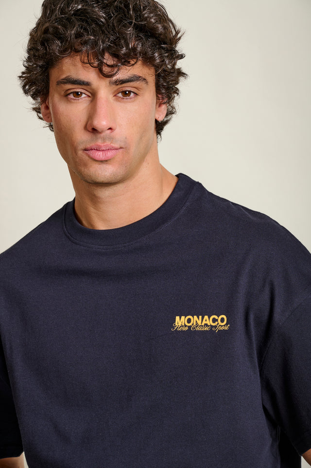 T-SHIRT MONTECARLO - NAVY