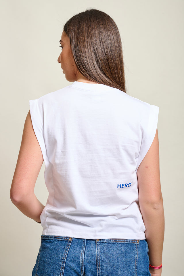 T-SHIRT HELMET NFL WT - WHITE