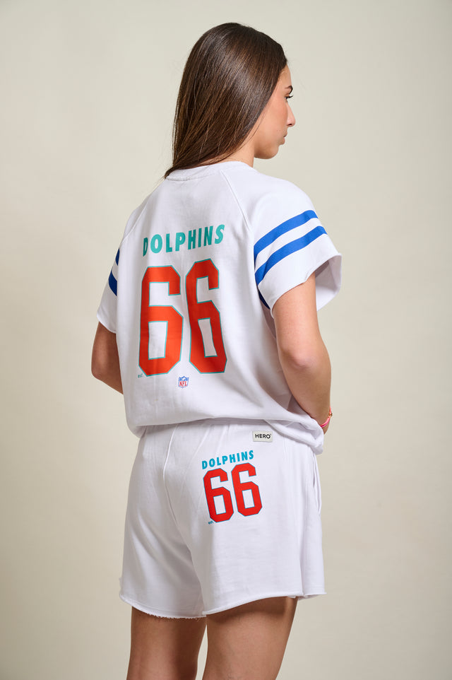 SWEAT MANCHES COURTES NFL - WHITE