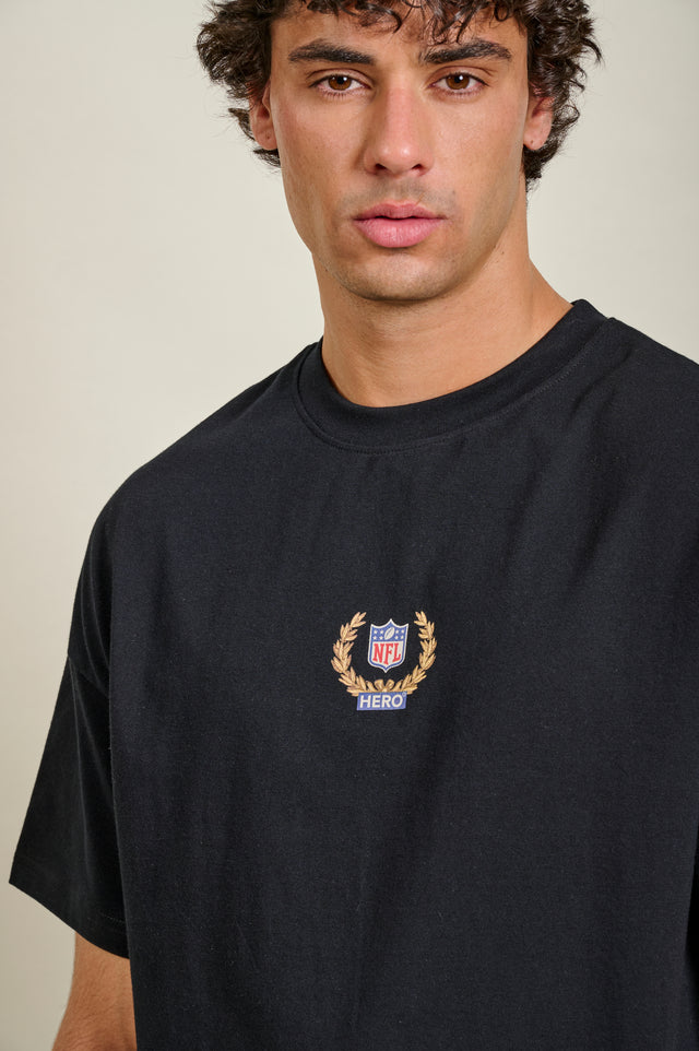 T-SHIRT NFL TROPHEE - BLACK