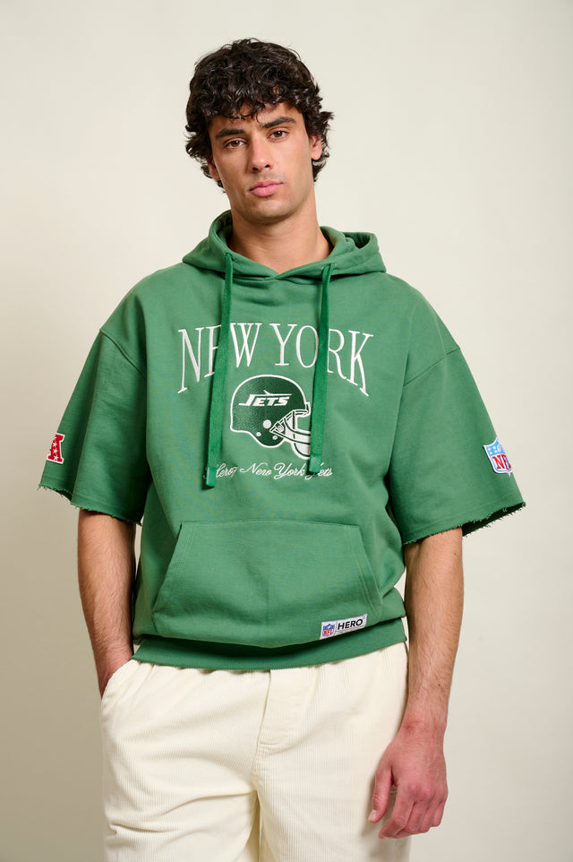 SWEAT À CAPUCHE JETS SWEATER - BASIL