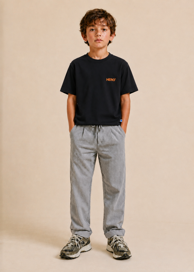 T-SHIRT OLYMPIC TEE KID - BLACK