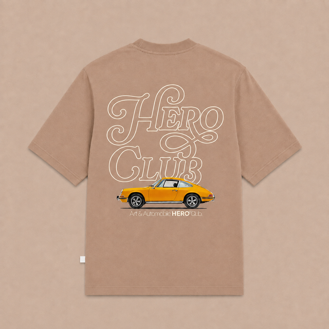 T-SHIRT P911 TEE - BEIGE