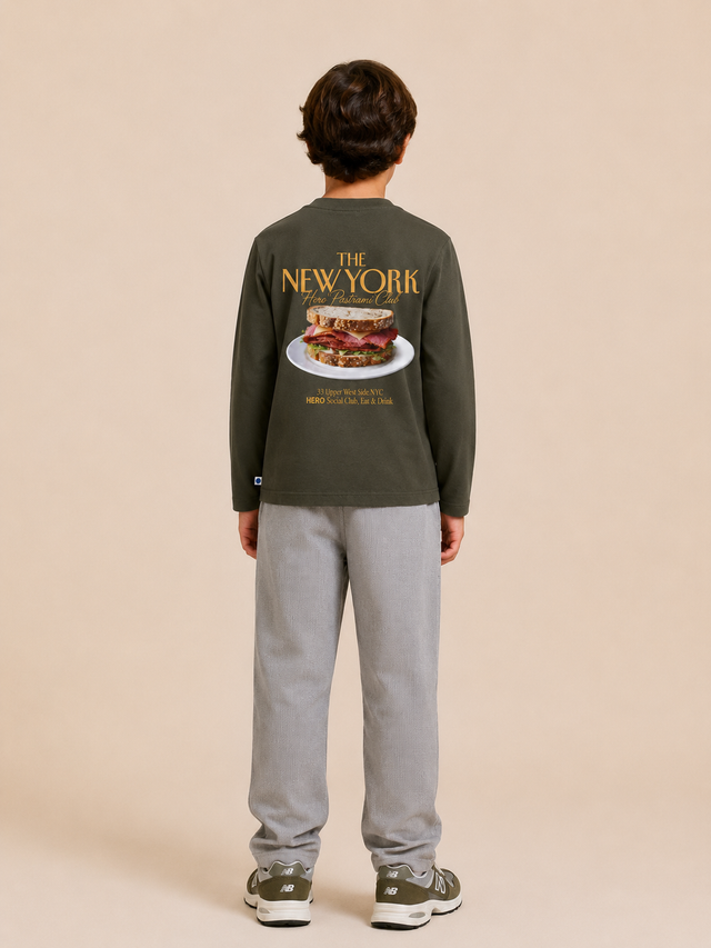 T-SHIRT PASTRAMI KID ML - MILITARY