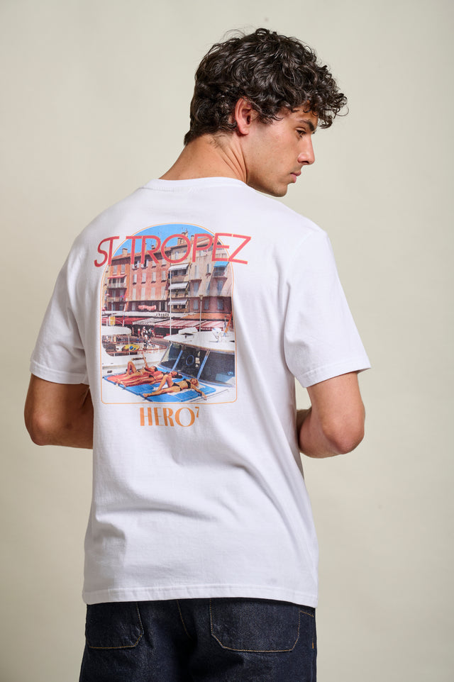 T-SHIRT QUAI DU PORT - WHITE