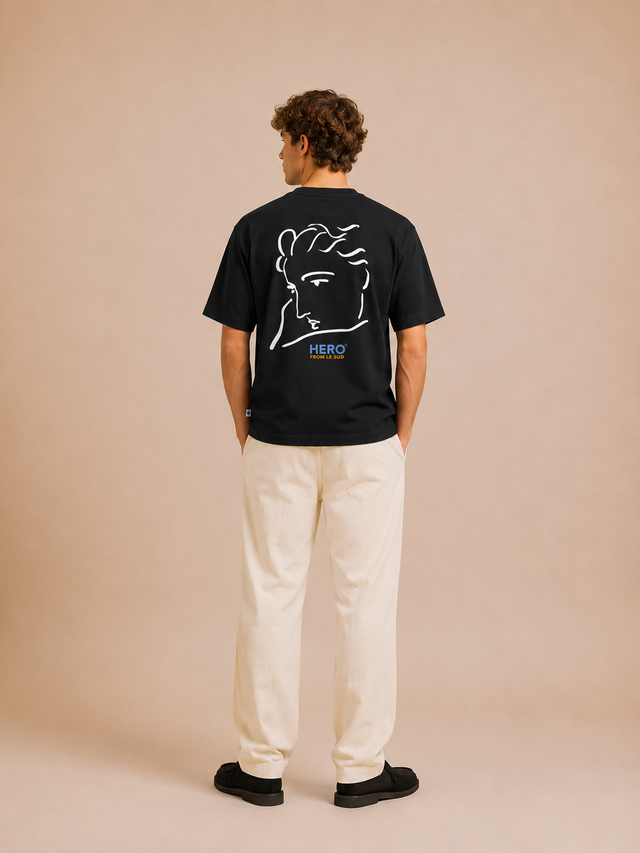 T-SHIRT STATUE TEE - BLACK