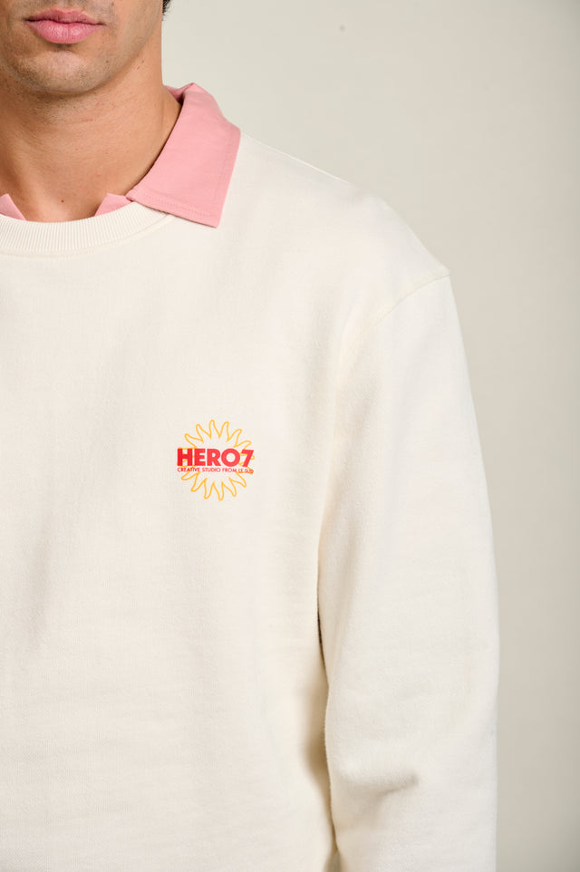 SWEAT ST TROPEZ - OFF WHITE