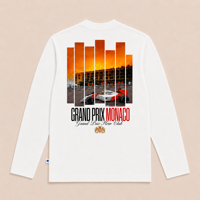 T-SHIRT SUNSET ML - WHITE