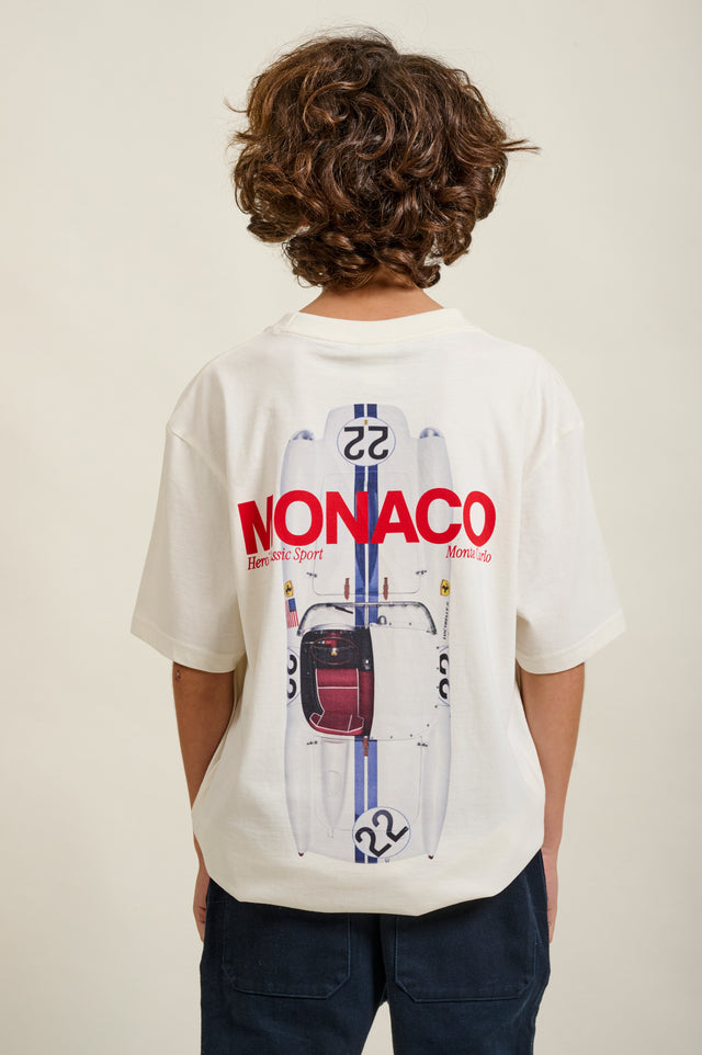 T-SHIRT TESTAROSSA KID - OFF WHITE